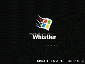Windows Whistler Logo - Windows whistler startup GIF | Find, Make & Share Gfycat GIFs
