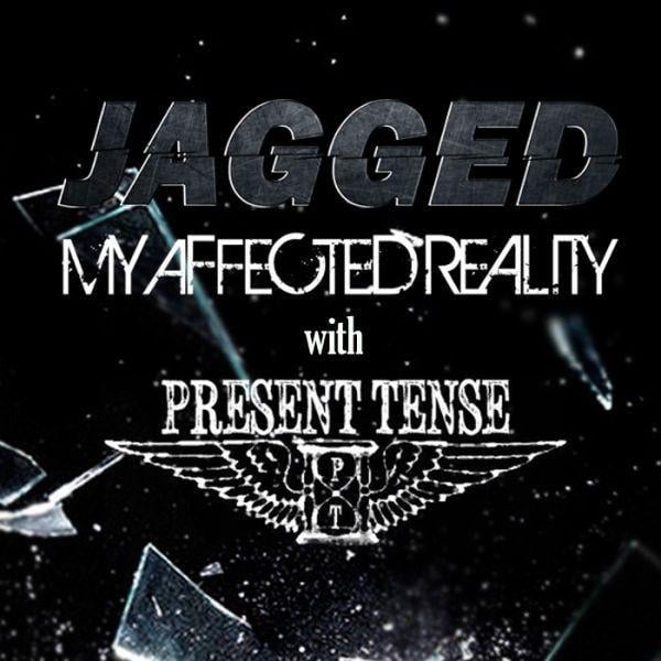 Red Jagged Logo - Jagged & My Affected Reality with Present Tense -