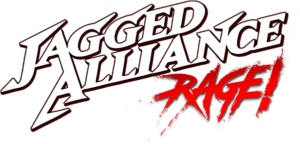 Red Jagged Logo - Jagged Alliance: Rage! | Official Website