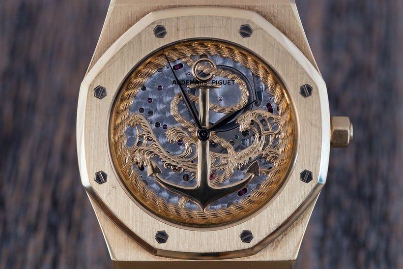 AP Watch Logo - Found: An Intriguingly Enigmatic Audemars Piguet Royal Oak With Gold ...