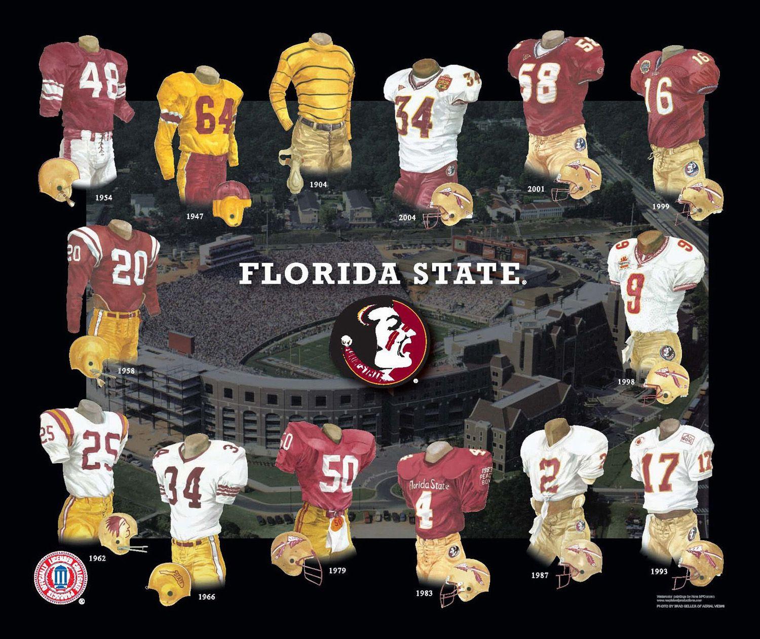 Florida State Seminoles Football Team Logo - Florida State Seminoles Football Uniform and Team History | Heritage ...