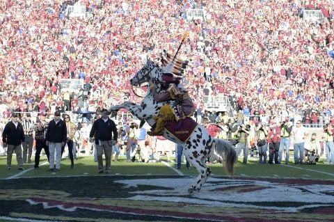 Florida State Seminoles Football Team Logo - Florida State's unusual bond with Seminole Tribe puts mascot debate ...