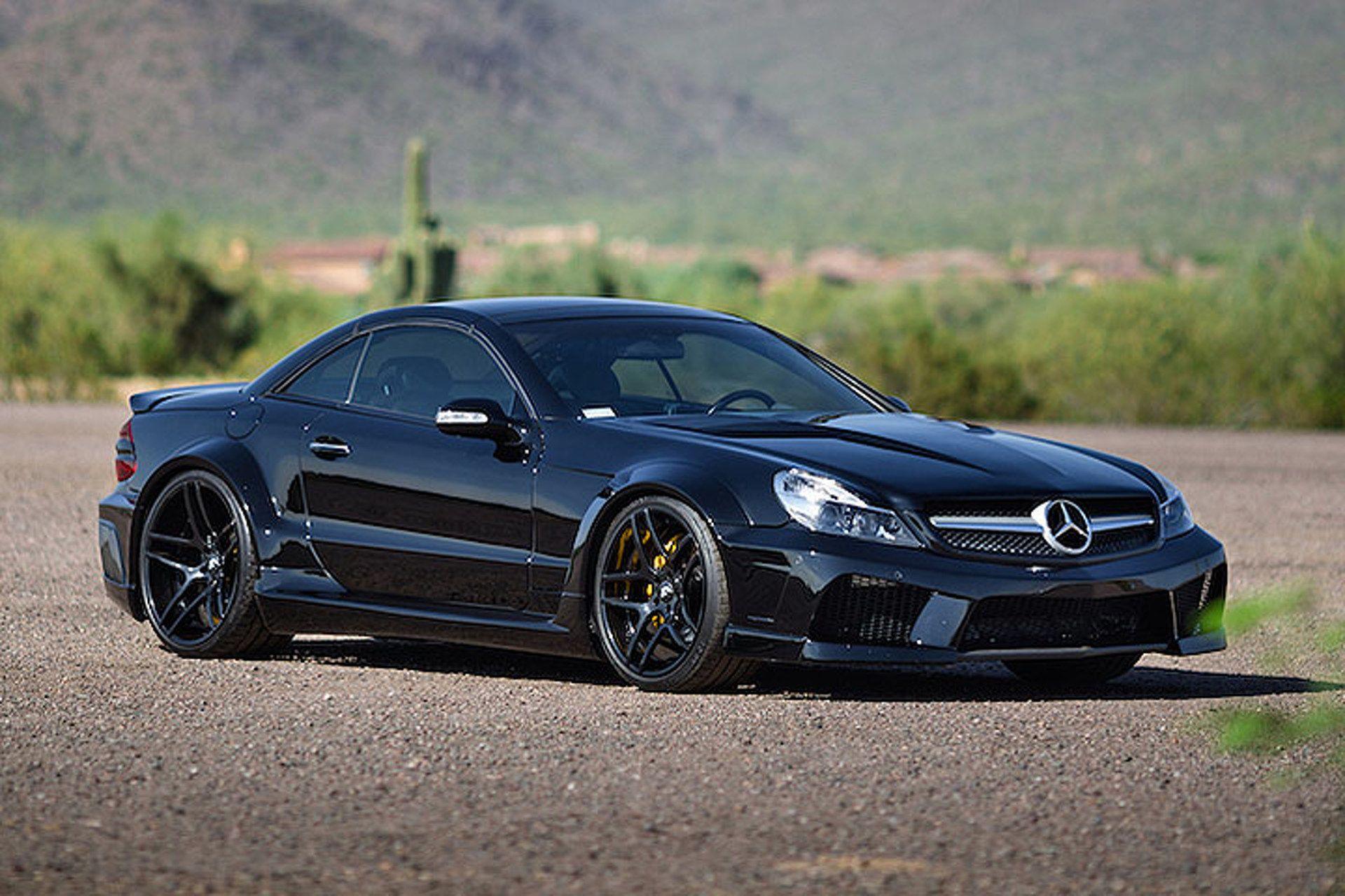 SL55 AMG Logo - This Widebody Mercedes SL55 AMG is an Ageless Beauty