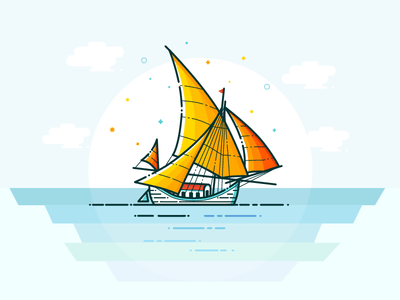 Sailboat Graphic Logo - Great Boat Logo Designs From Professional Graphic Designers