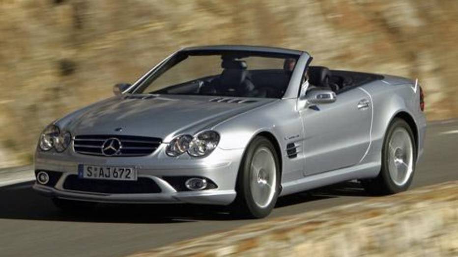 SL55 AMG Logo - 2007 Mercedes-Benz SL55 AMG: The big changes come under the hood for ...