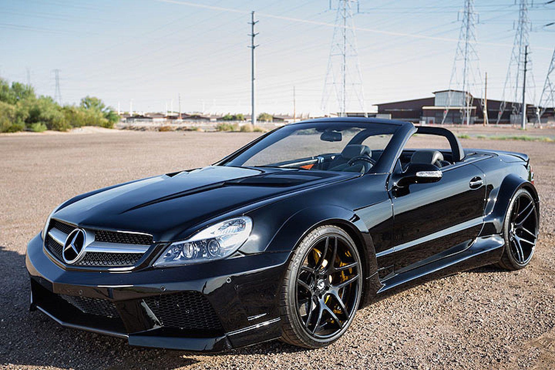 SL55 AMG Logo - This Widebody Mercedes SL55 AMG is an Ageless Beauty | Motor1.com Photos