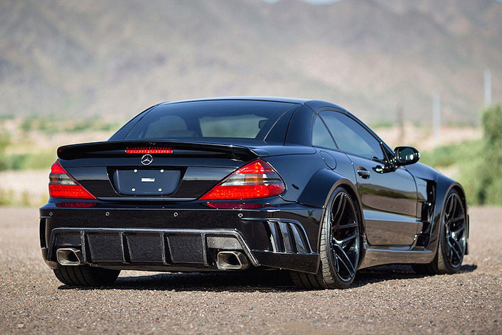 SL55 AMG Logo - This Widebody Mercedes SL55 AMG is an Ageless Beauty