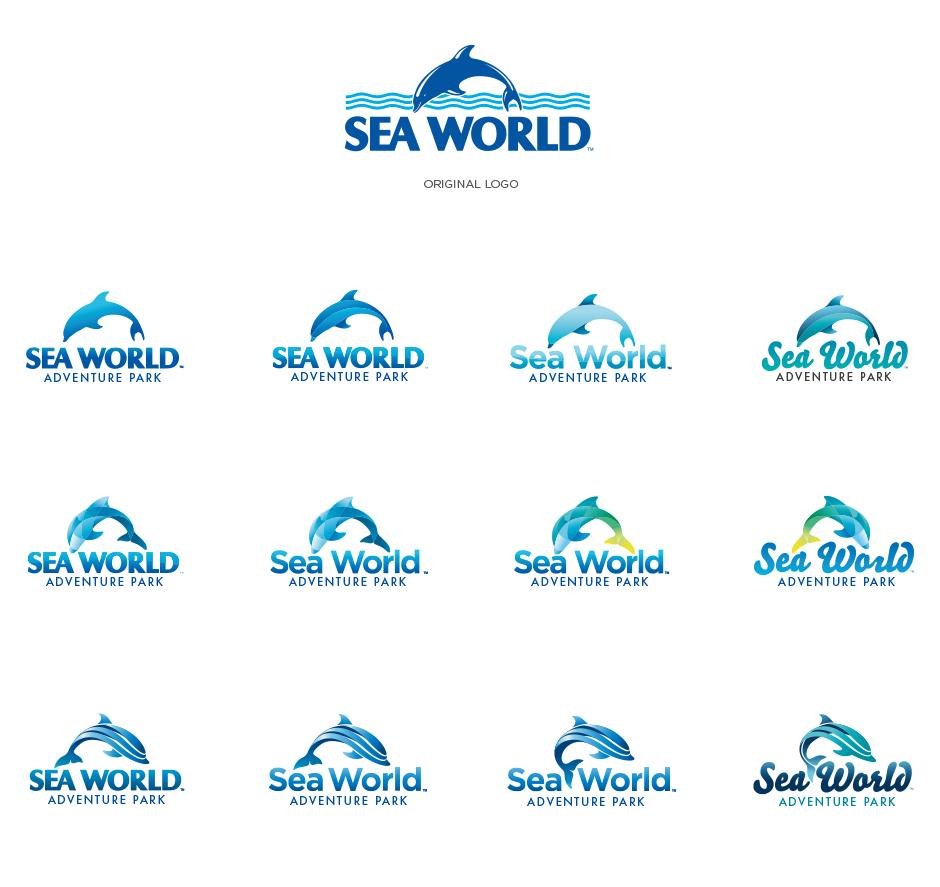 SeaWorld Logo - Sea World Logo Redesign | Despina Papamanolis