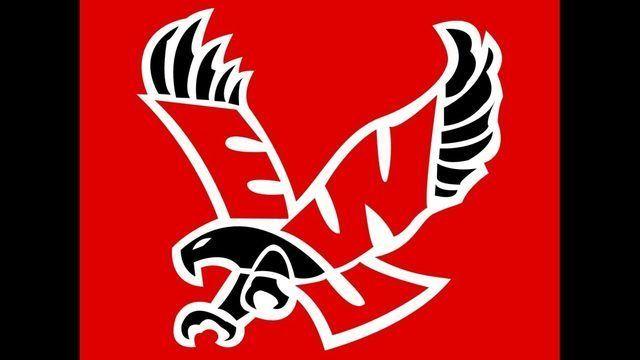 Eagle and Red Drop Logo - Eagle Women drop home game to Montana State
