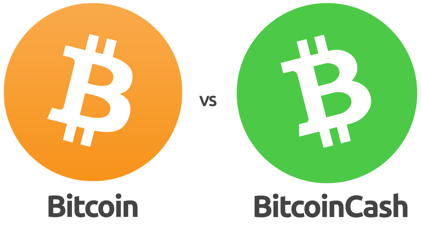 Bitcoin Cash Logo - A Tale of Two Bitcoins – A blog by Vinny Lingham