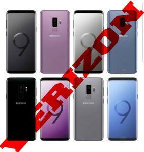 Black Blue Purple and Gold Logo - Samsung Galaxy S9 G960U 64GB (VERIZON ONLY) BLACK. BLUE. PURPLE