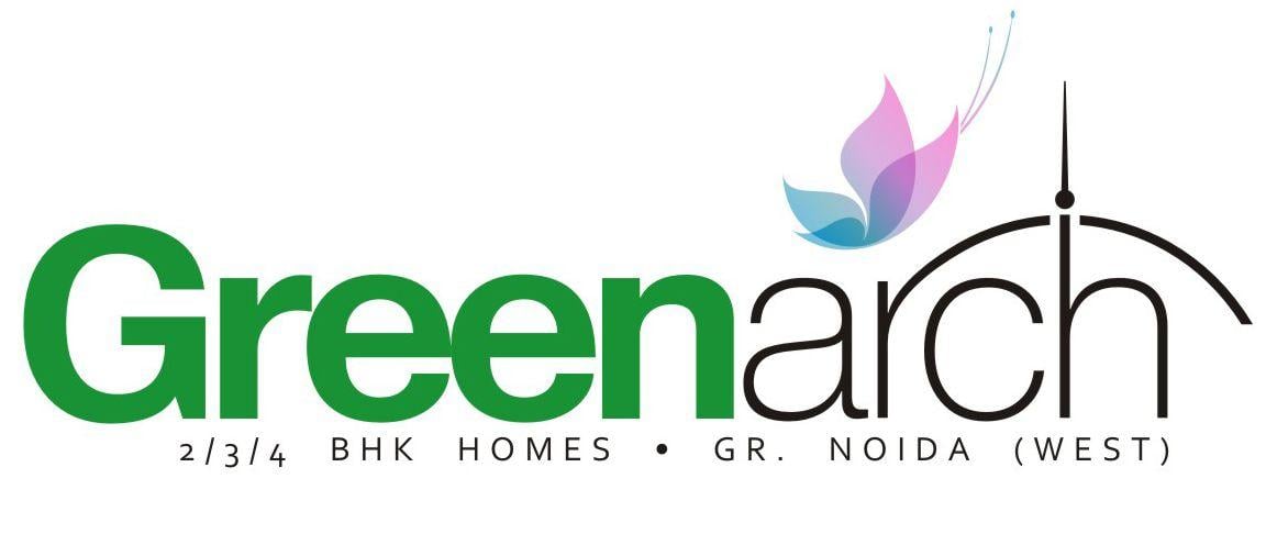 Green Arch Logo - Flats in Noida : Matchless Consulting
