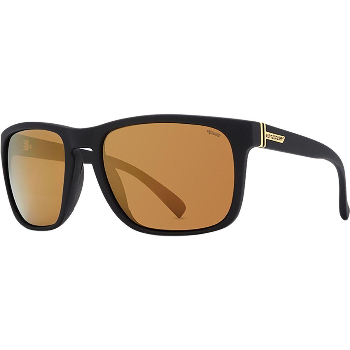 Von Zipper Logo - Amazon.com: VonZipper Mens Lomax Sunglasses, BlckGlossw/GoldFlash ...