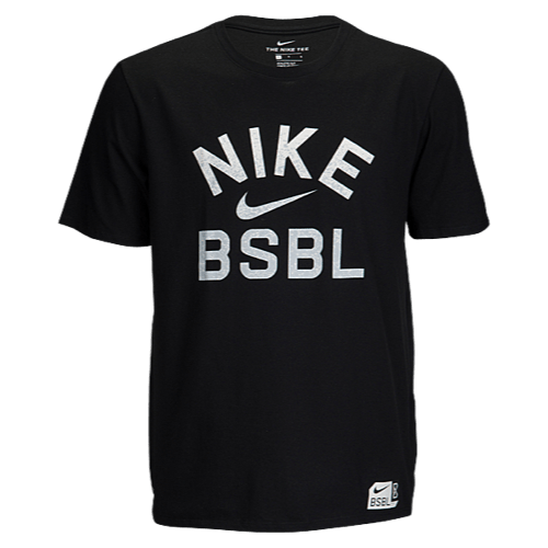 Nike Baseball Logo - Nike Baseball Swoosh Logo T-Shirt - Men's - Baseball - Clothing - Black