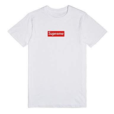 British Supreme Box Logo - Supreme Box Logo Tee. T Shirt Large: Amazon.co.uk: Clothing
