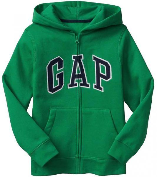 Green Arch Logo - GAP Arch logo zip hoodie Size XL Green