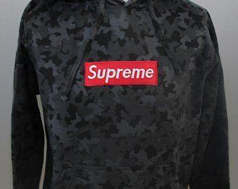 British Supreme Box Logo - Supreme hoodie | Etsy