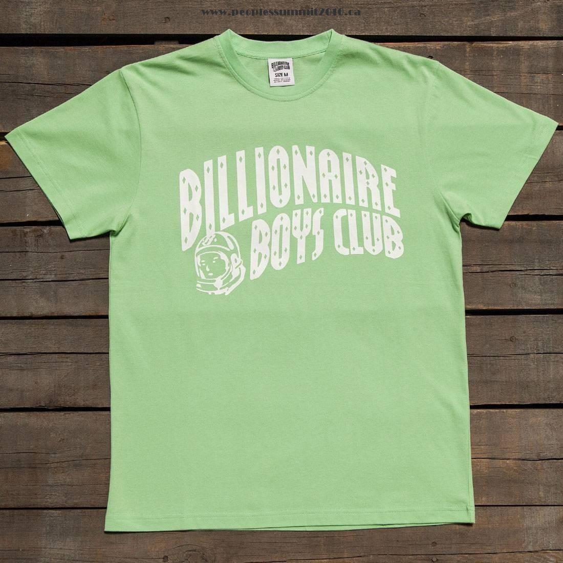 Green Arch Logo - Canada outlet shop Billionaire Boys Club Men BB Arch Logo SS Tee ...
