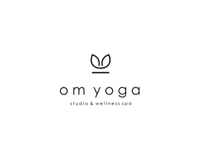 Wellness Logo - Pre-made Logo - Minimalist Logo - Yoga Studio Logo - Yoga Instructor ...