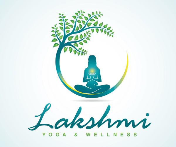 Wellness Logo - lakshmi-yoga-and-wellness-logo-design | logo ideas | Pinterest ...