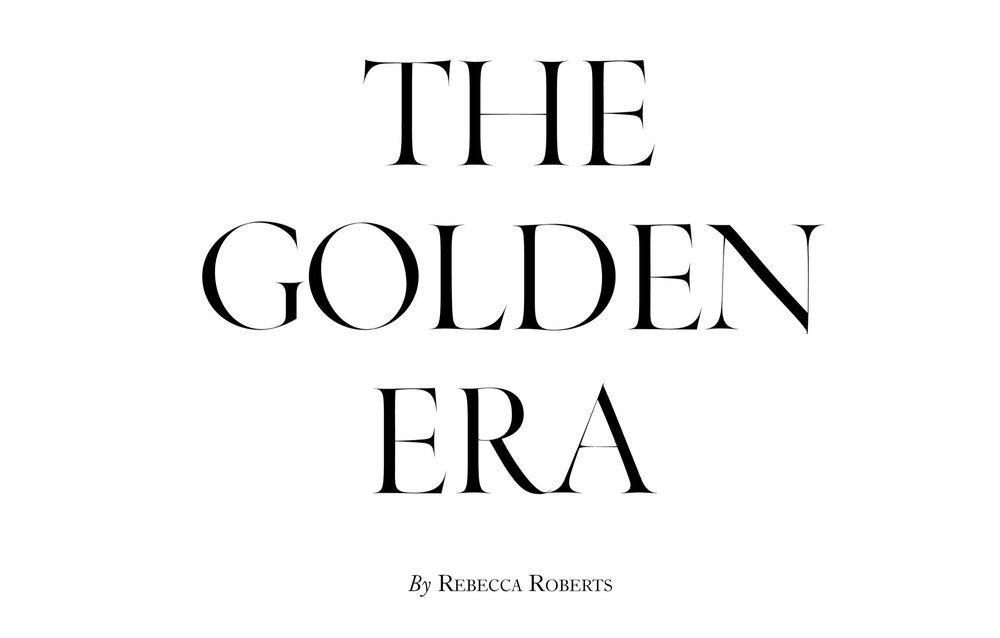 Golden Era Logo - issue #1 The Golden Era - Thelma Golden of Studio Harlem by Rebecca ...