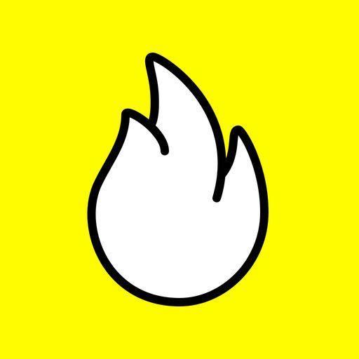 Snapchat App Logo - Fire Stats for Snapchat App Data & Review - Lifestyle - Apps Rankings!