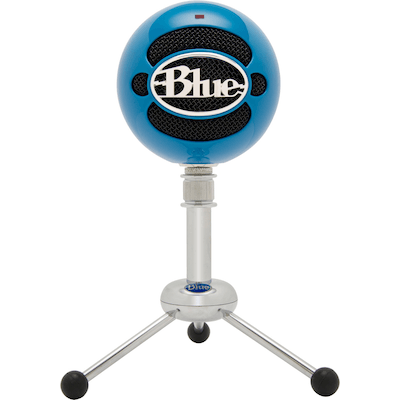 Blue Microphones Logo - Blue Microphones Snowball mikrofon - neonblå - Gaming streaming med ...