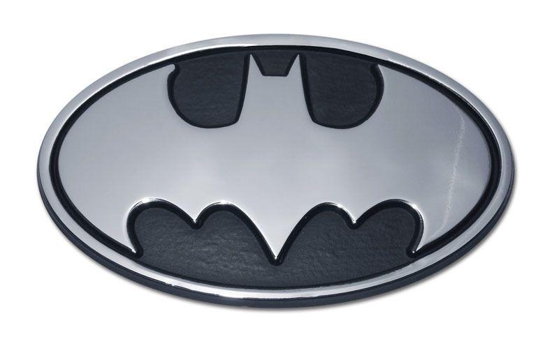 Car Bat Logo - Batman Chrome Emblem | Elektroplate