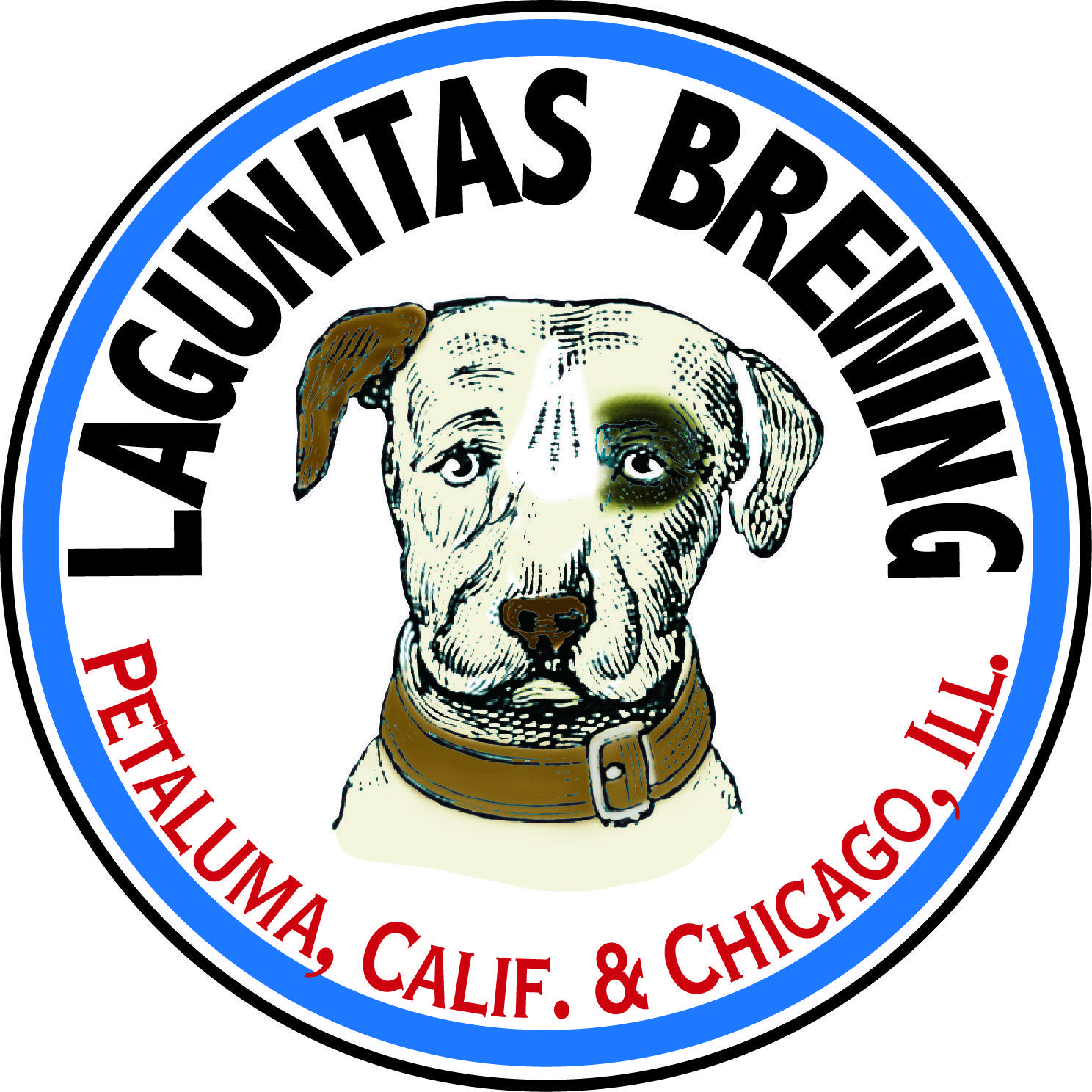 Lagunitas Logo - Lagunitas Logo- Circle Dog - San Joaquin Valley Brewfest