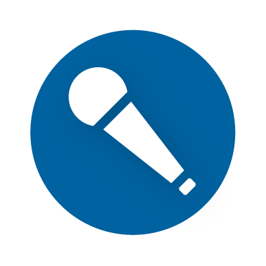 Blue Microphones Logo - Audio Equipment | Georgetown University Library