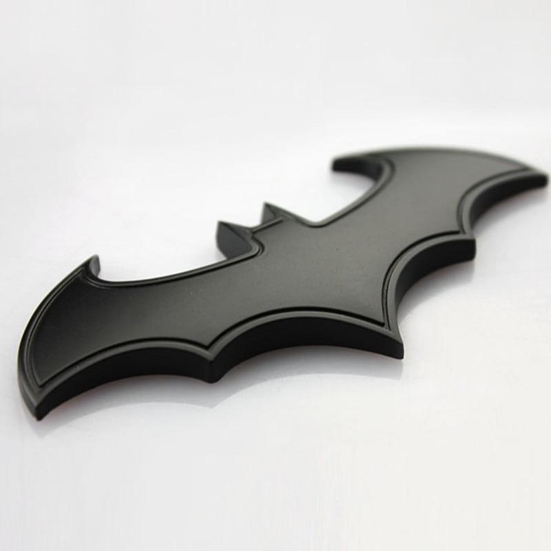 Car Bat Logo - 3D Metal Bat Auto Logo Car Batman Badge Emblem Motorcycle Creative ...