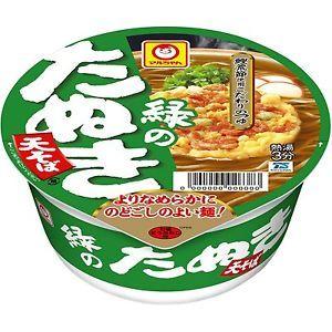 Maruchan Japan Logo - MARUCHAN JAPAN GREEN RACCOON INSTANT SOBA NOODLE EAST REGION TYPE