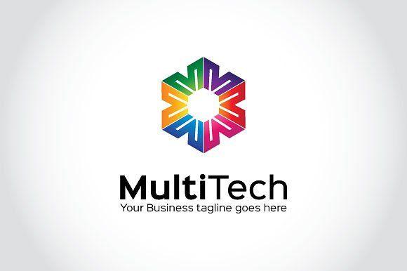 Multitech Logo - Multi Tech Logo Template ~ Logo Templates ~ Creative Market