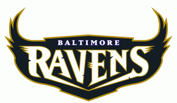 NFL Ravens Logo - Baltimore Ravens Wordmark Logo - National Football League (NFL ...