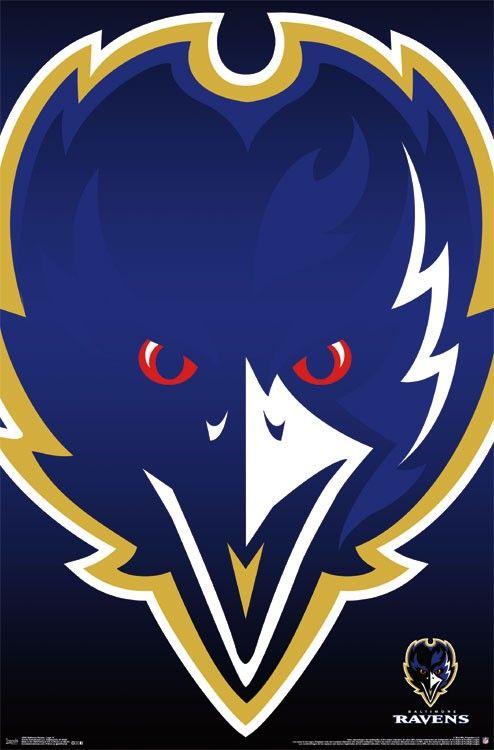 NFL Ravens Logo - Baltimore Ravens - Logo