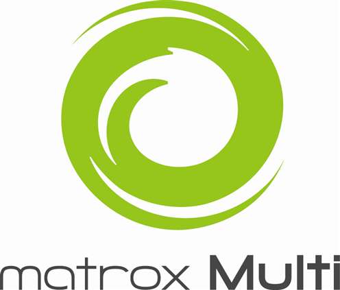Multi -Coloured Logo - Matrox Multi