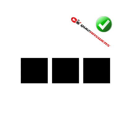 3 Black Box Logo - 3 Black Square Logo - Logo Vector Online 2019