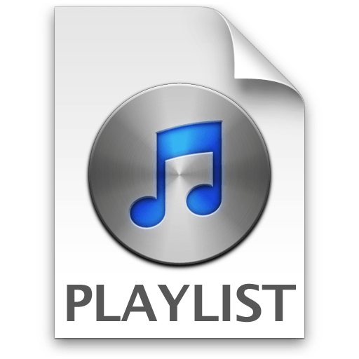 iTunes Playlist Logo - iTunes Playlist 3 Icon Metal Icon
