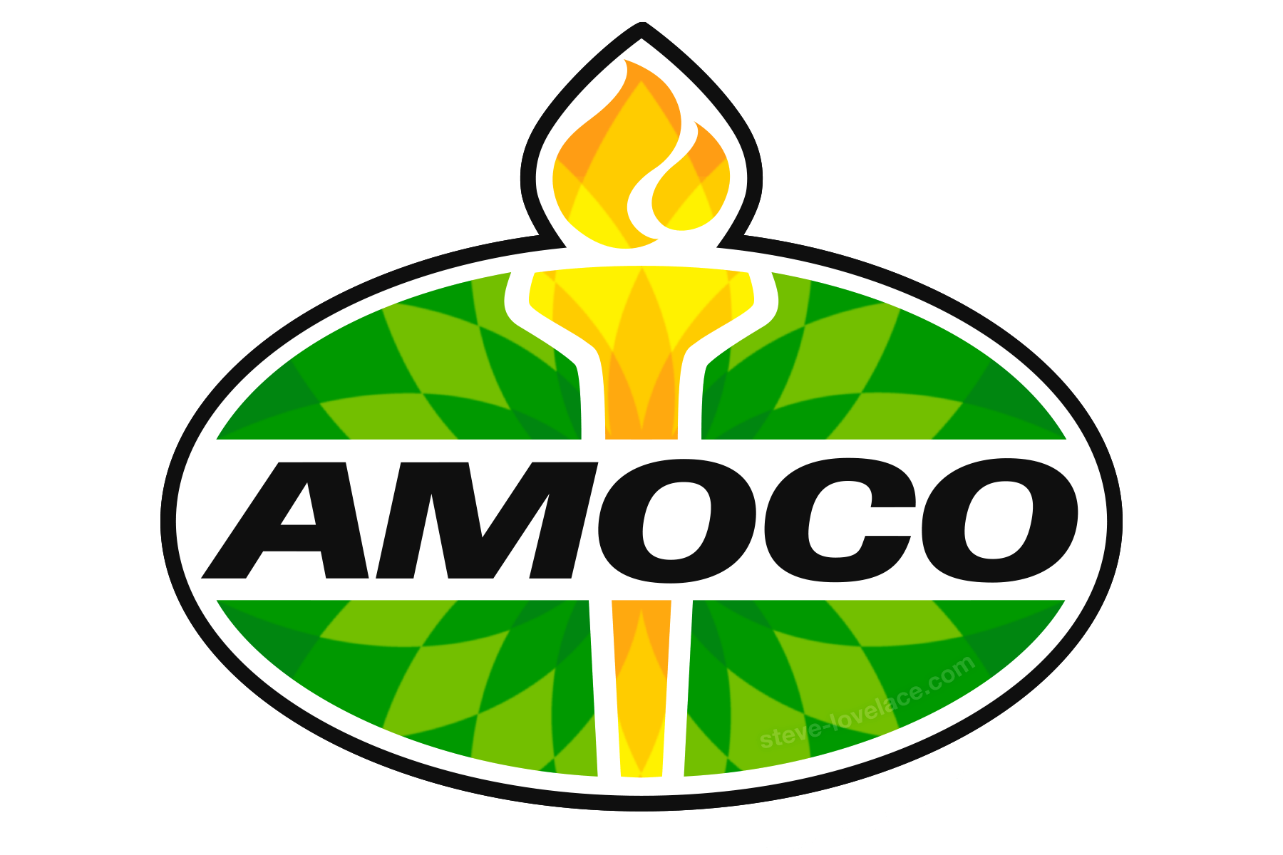 Defunct Logo - Defunct Designs: The Amoco Logo — Steve Lovelace