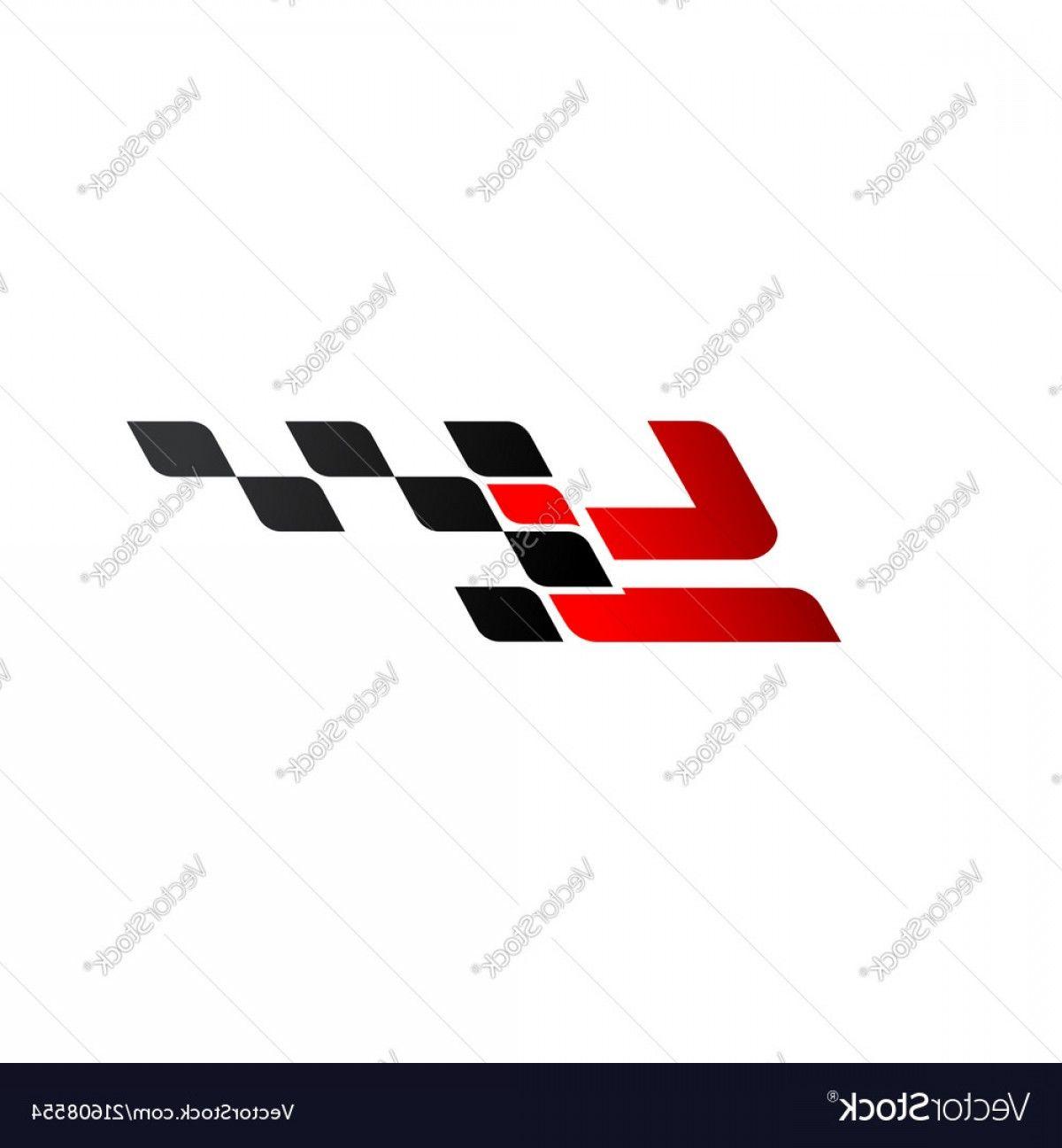 Racing Flag Logo - Letter Y With Racing Flag Logo Vector