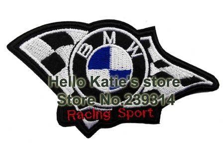 Racing Flag Logo - Racing Sport Embroidery Cloth Patch of Stickers, Racing Flag Logo ...