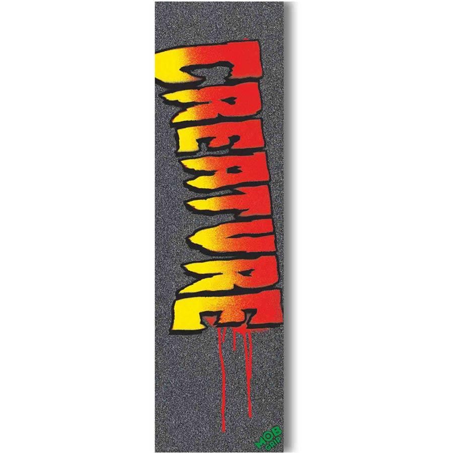 Mob Grip Logo - Mob Grip Creature Red Logo 9' x 33'