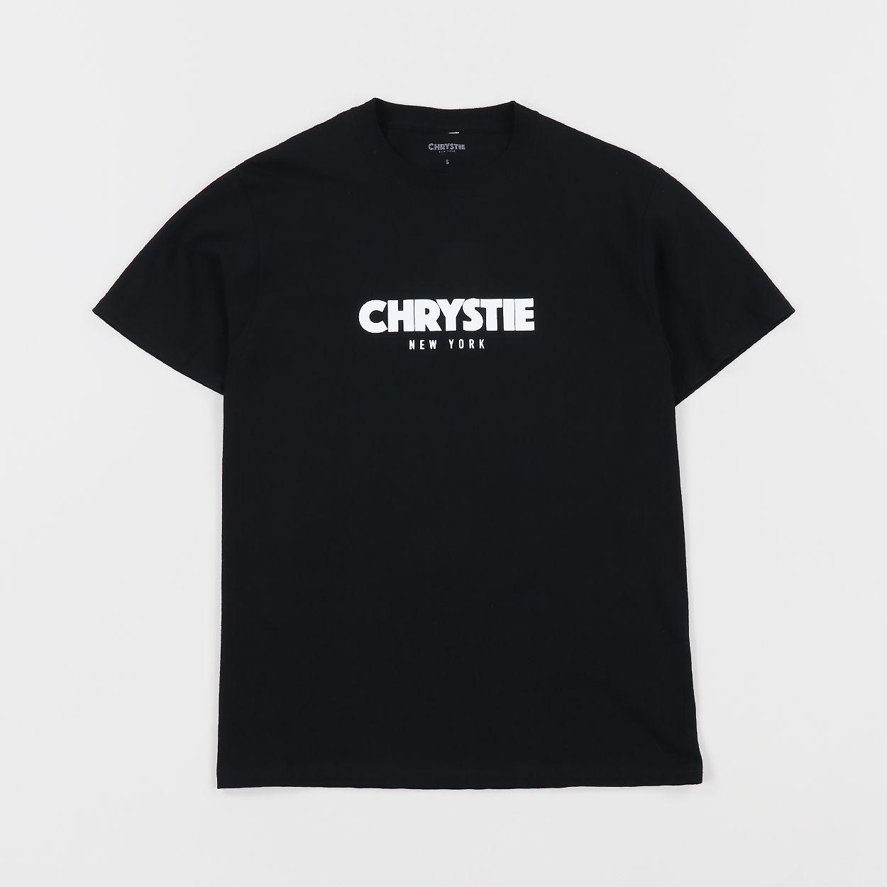 OG Logo - Chrystie NYC Mens OG Logo Graphic Short Sleeve T Shirt Tee Black £29.00