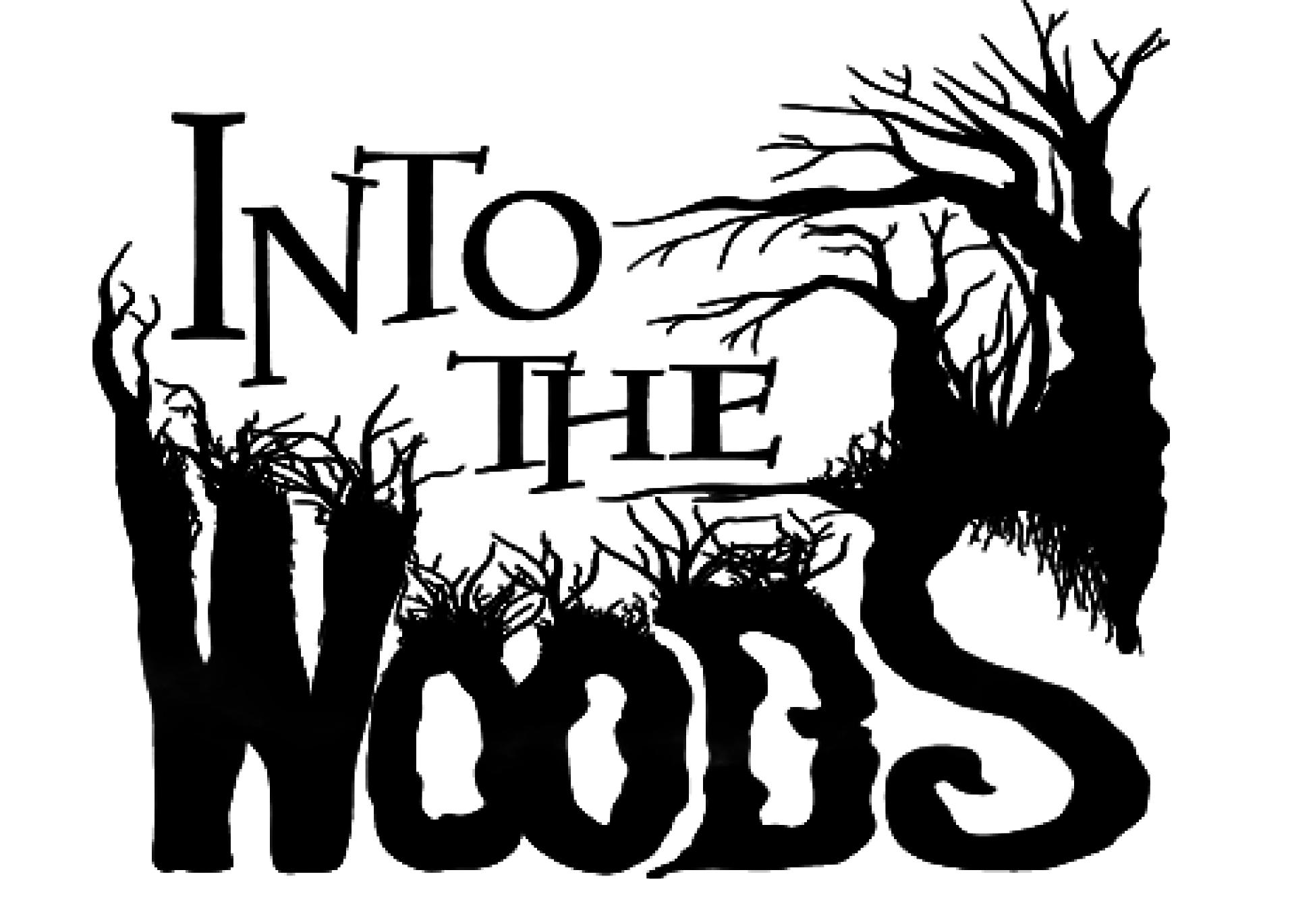 Into the Woods Black and White Logo - Audubon Arts Theatre Group's Production - Into the Woods ...