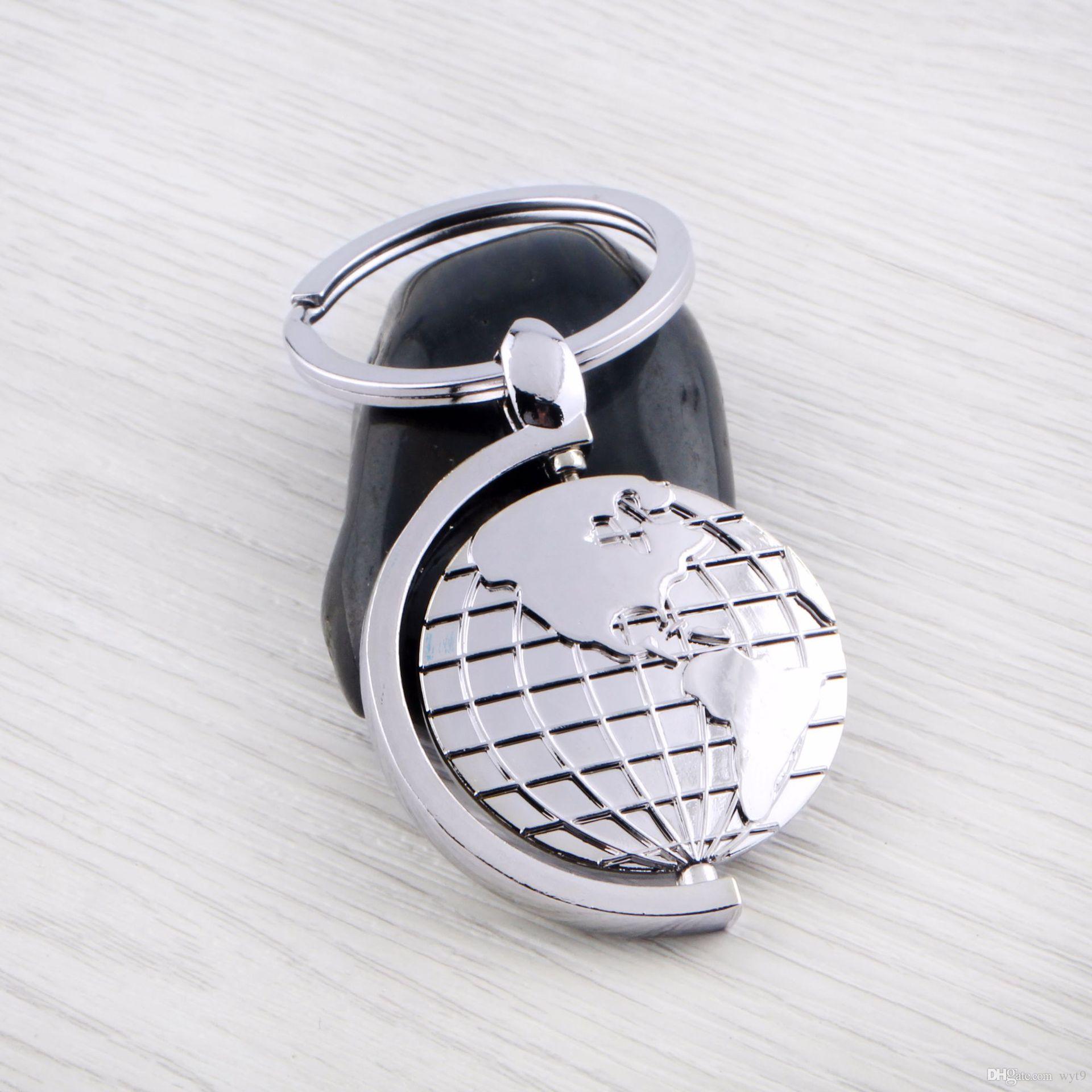 Canada Globe Logo - Direct Personal Globe, Key Globe, Keychain, Key Ring