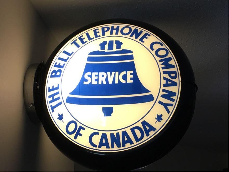 Canada Globe Logo - Gas Pump Globe Bell Telephone Company of Canada Service