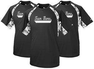 Black and White Softball Logo - Custom Softball Jerseys & Custom Softball Uniforms