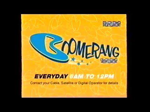 Boomerang Cartoon Network UK Logo - Cartoon Network UK and Adverts 2001 (5)