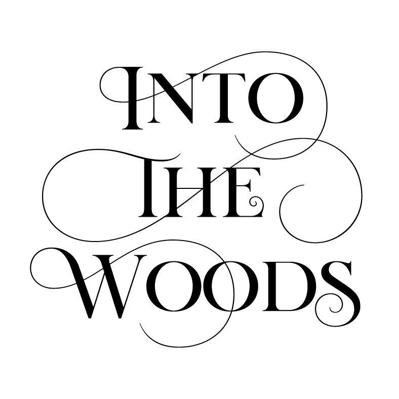 Into the Woods Black and White Logo - Logos