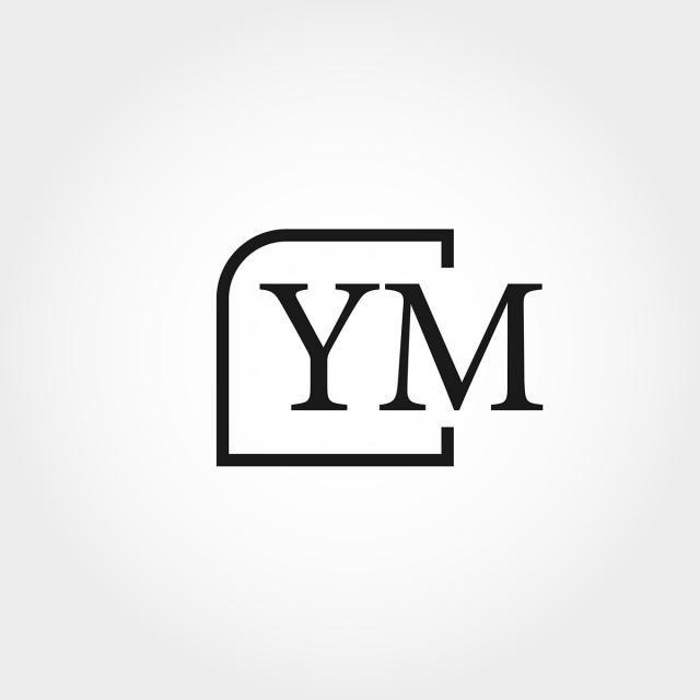 YM Logo - Initial Letter YM Logo Template Design Template for Free Download on ...